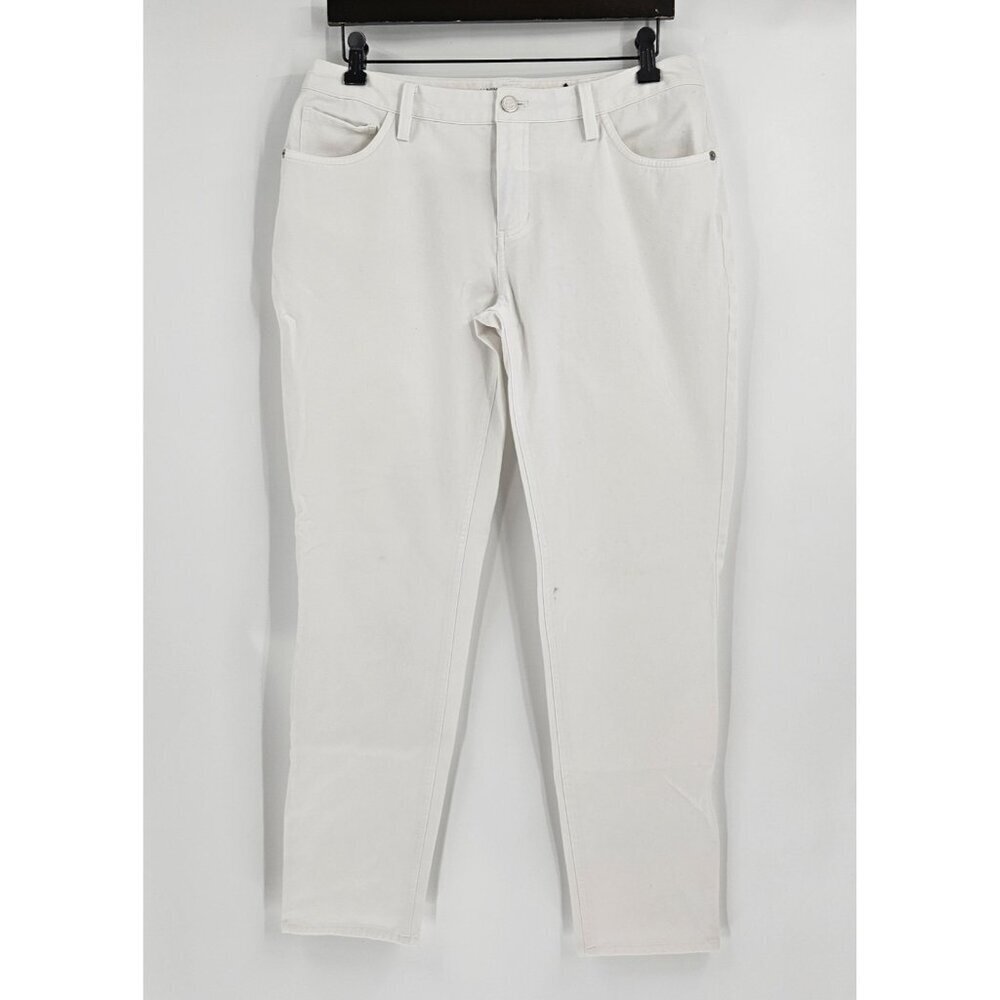 Nike Golf Pants Women’s 10 White Slim Fit Dri Fit Cotton